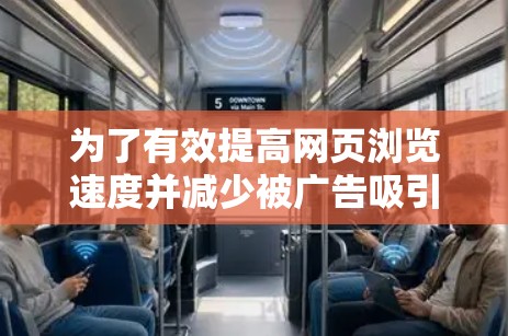 为了有效提高网页浏览速度并减少被广告吸引的问题，以下是一个有条理的解决方案建议