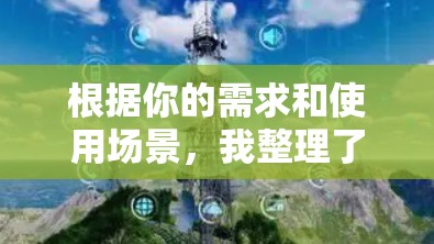 根据你的需求和使用场景，我整理了一些适合的看外网加速器推荐，涵盖了功能全面、兼容性强和稳定可靠的特性