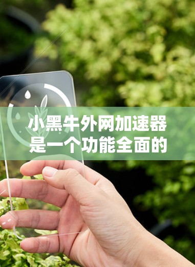 小黑牛外网加速器是一个功能全面的网络加速工具,主要用于在手机或电脑上快速访问互联网资源。以下是关于它的详细介绍 小黑牛外网加速器是一个功能全面的网络加速工具,主要用于在手机或电脑上快速访问互联网资源。以下是关于它的详细介绍