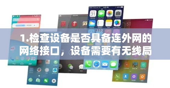 1.检查设备是否具备连外网的网络接口，设备需要有无线局网接口（如WLAN 5.或更高）或无线网络接口（如Wi-Fi）
