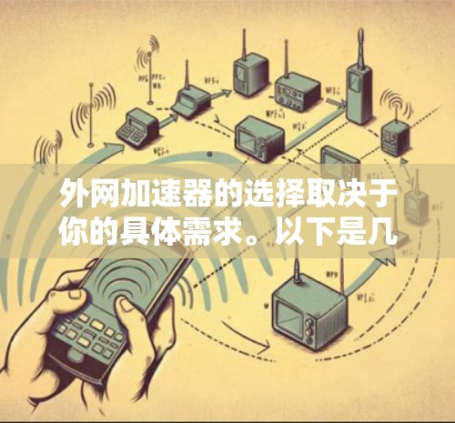 外网加速器的选择取决于你的具体需求。以下是几个推荐的外网加速器，供你参考