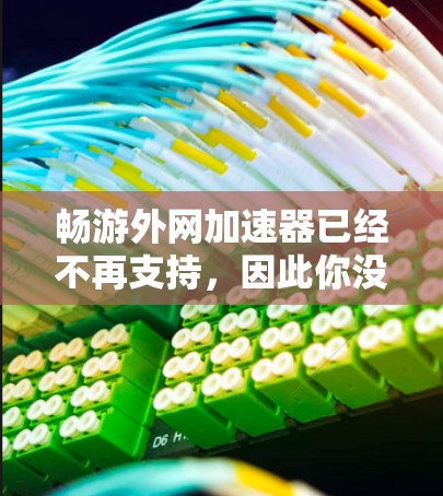 畅游外网加速器已经不再支持,因此你没有这个工具可用。以下是一些替代方案,帮助你优化网络连接 畅游外网加速器已经不再支持,因此你没有这个工具可用。以下是一些替代方案,帮助你优化网络连接