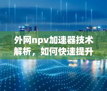 外网npv加速器技术解析，如何快速提升网络速度
