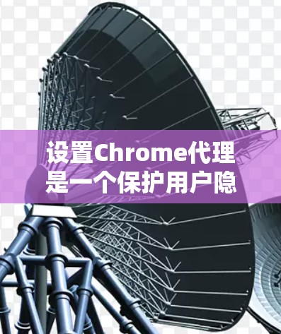 设置Chrome代理是一个保护用户隐私和防止恶意软件的关键步骤。以下是一步步的指南，帮助你设置Chrome代理