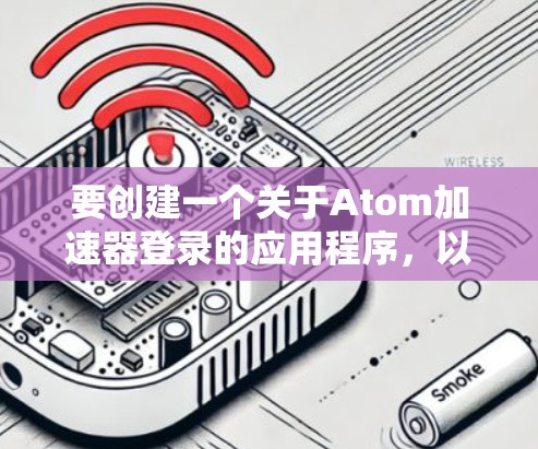 要创建一个关于Atom加速器登录的应用程序，以下是逐步的设计和实现过程