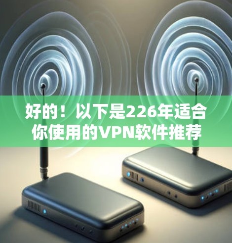 好的！以下是226年适合你使用的VPN软件推荐，涵盖功能、安全性以及适合的使用场景